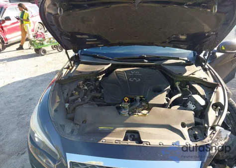 2019 Infiniti Q50 3.0T Luxe from USA, damaged, VIN JN1EV7AP8KM514477